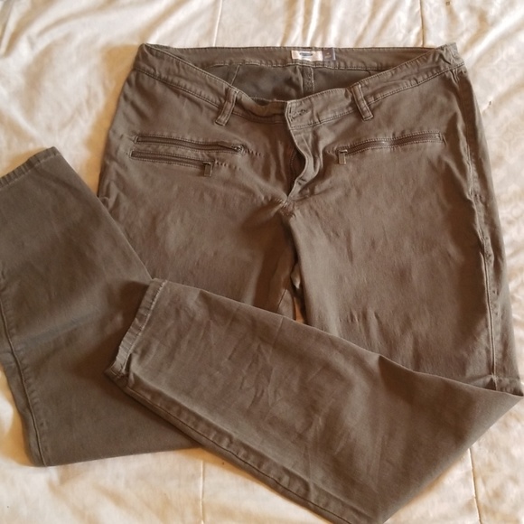Old Navy Denim - FINAL PRICE-Old Navy Size 16 Olive Jean's stretchy